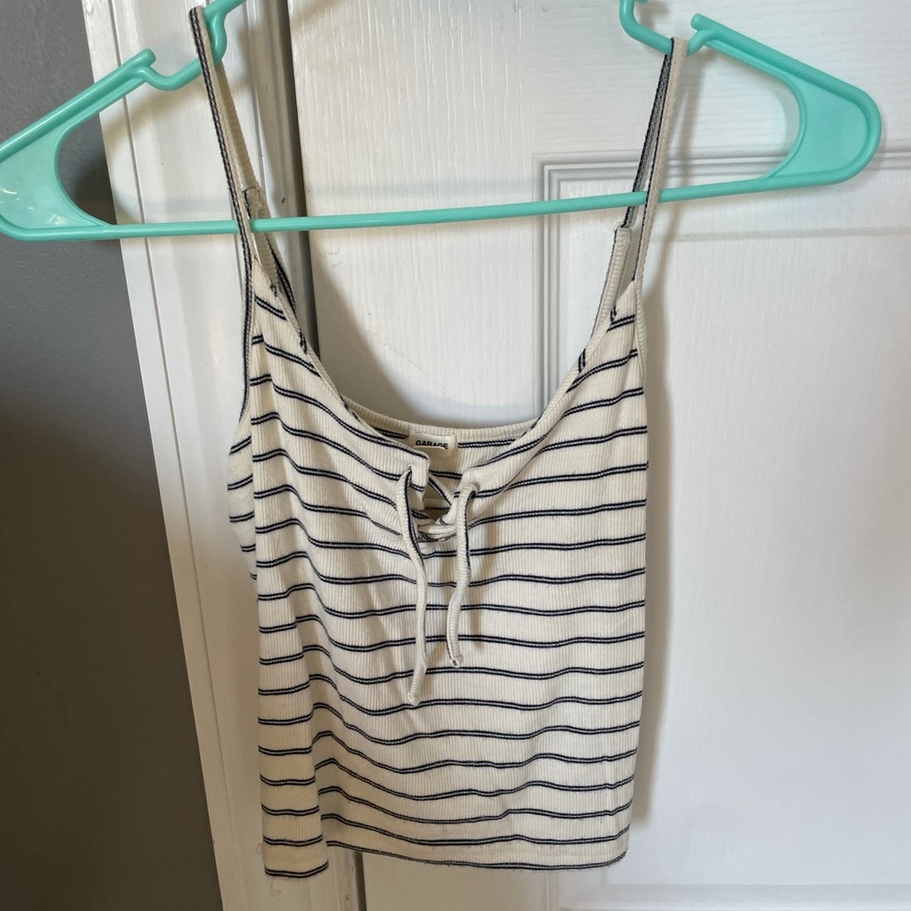 Garage striped cami
